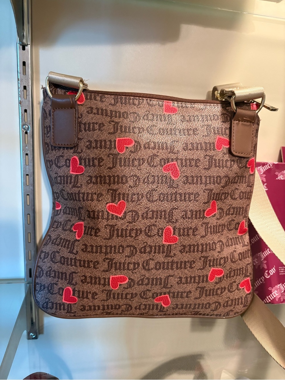 Juicy Couture Brown Logo Crossbody Bundle - Picture 5 of 8